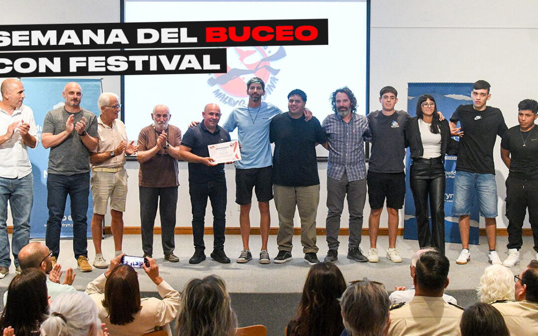 PUERTO MADRYN YA DISFRUTA DE LA SEXTA EDICIÓN DEL FESTIVAL ACUÁTICO “ANTONIO TORREJÓN” Y DE LA SEMANA DEL BUCEO