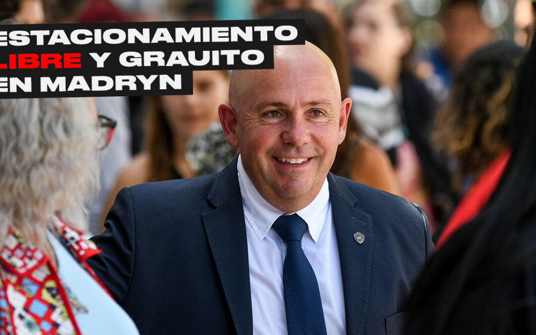 GUSTAVO SASTRE LIBERA LAS CALLES ANUNCIANDO EL FIN DEL ESTACIONAMIENTO MEDIDO