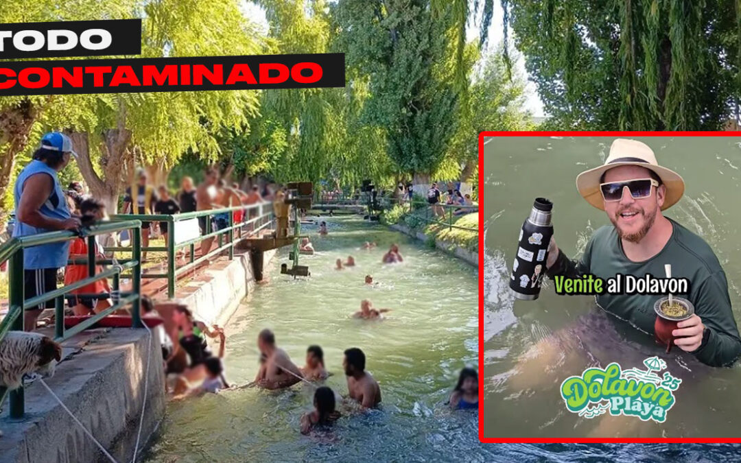 Dolavon Playa: Dante Bowen al borde del juicio político por la promoción de bañarse en aguas contaminadas