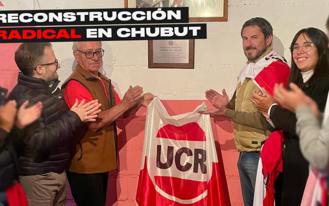 Tras más de 20 años, se reinauguró el Comité Telsen de la UCR “Manuel del Villar”