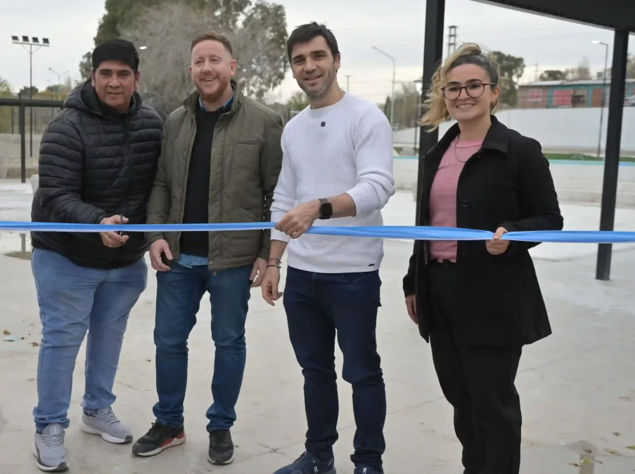 Torres y Bowen inauguraron el Centro de Monitoreo