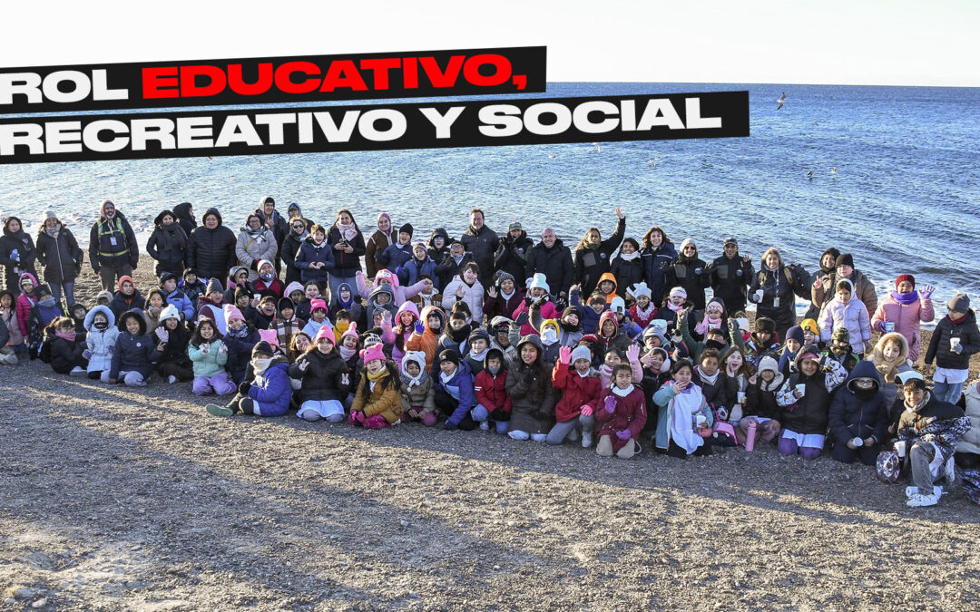Los Chico de Madryn reciben a las Ballenas: Un programa que une Educación y Naturazleza