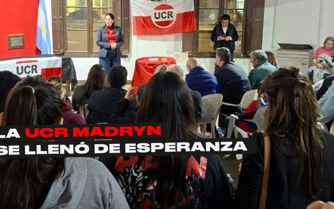 El Comité Radical de Madryn resurge con un apoyo masivo y sorpresivo a Ligia Morell