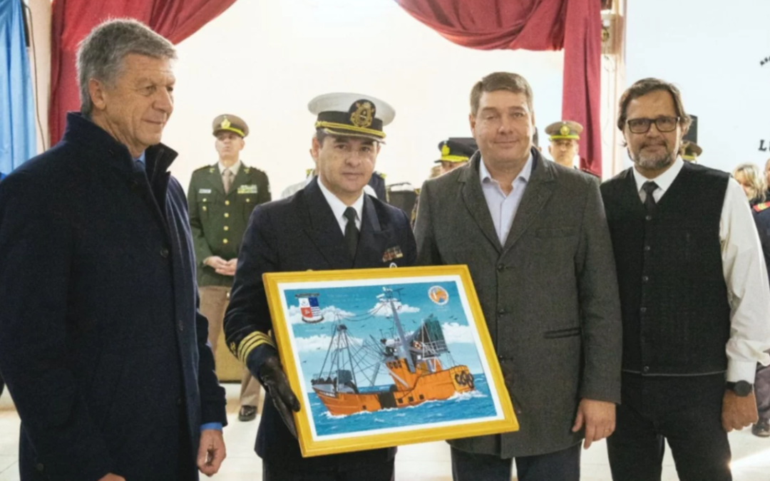 Biss participó del 215° aniversario de la Prefectura Naval Argentina