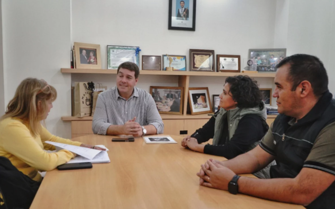 Biss recibió a las nuevas autoridades de la Cooperadora del Hospital Santa Teresita