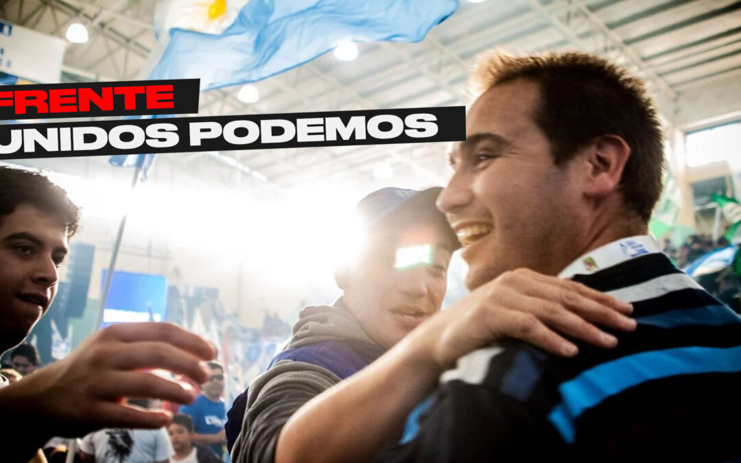 Gustavo FIta presenta la alianza Unidos Podemos: “Se acabó el tiempo de los dirigentes”