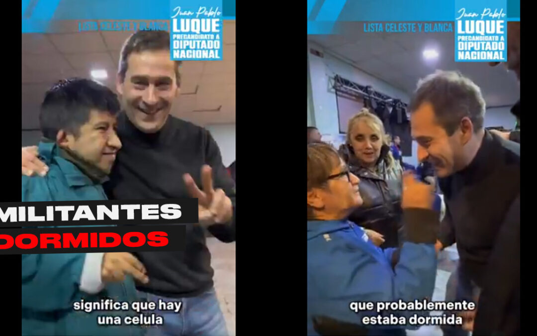 JUAN PABLO LUQUE TILDÓ DE “DORMIDOS” A LOS MILITANTES PERONISTAS DE CHUBUT