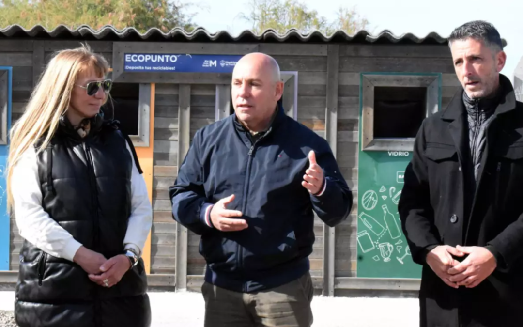 Reacondicionamiento de “La Laguna”: Sastre inauguró un nuevo ecopunto
